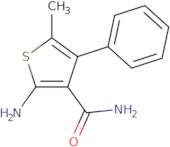 2-Amino-5-methyl-4-phenylthiophene-3-carboxamide