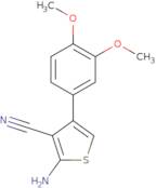 2-Amino-4-(3,4-dimethoxyphenyl)thiophene-3-carbonitrile