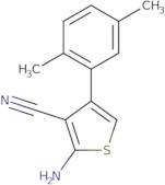 2-Amino-4-(2,5-dimethylphenyl)thiophene-3-carbonitrile