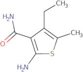 2-Amino-4-ethyl-5-methylthiophene-3-carboxamide