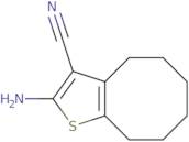 2-Amino-4,5,6,7,8,9-hexahydrocycloocta[b]thiophene-3-carbonitrile
