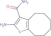 2-Amino-4,5,6,7,8,9-hexahydrocycloocta[b]thiophene-3-carboxamide