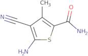 5-Amino-4-cyano-3-methylthiophene-2-carboxamide