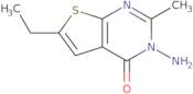 3-Amino-6-ethyl-2-methylthieno[2,3-d]pyrimidin-4(3H)-one