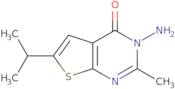 3-Amino-6-isopropyl-2-methylthieno[2,3-d]pyrimidin-4(3H)-one