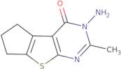 3-Amino-2-methyl-3,5,6,7-tetrahydro-4H-cyclopenta[4,5]thieno[2,3-d]pyrimidin-4-one