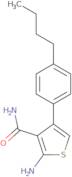 2-Amino-4-(4-butylphenyl)thiophene-3-carboxamide