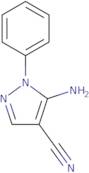 5-Amino-1-phenylpyrazolo-4-carbonitrile