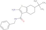 2-Amino-N-benzyl-6-tert-butyl-4,5,6,7-tetrahydro-1-benzothiophene-3-carboxamide