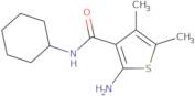 2-Amino-N-cyclohexyl-4,5-dimethylthiophene-3-carboxamide