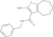 2-Amino-N-benzyl-5,6,7,8-tetrahydro-4H-cyclohepta[b]thiophene-3-carboxamide