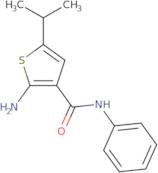 2-Amino-5-isopropyl-N-phenylthiophene-3-carboxamide