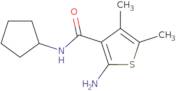 2-Amino-N-cyclopentyl-4,5-dimethylthiophene-3-carboxamide