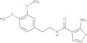 2-Amino-N-[2-(3,4-dimethoxyphenyl)ethyl]thiophene-3-carboxamide