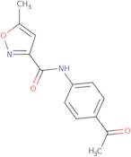 N-(4-Acetylphenyl)-5-methylisoxazole-3-carboxamide