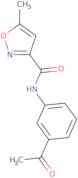 N-(3-Acetylphenyl)-5-methylisoxazole-3-carboxamide