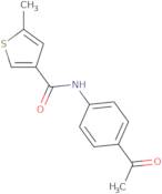 N-(4-Acetylphenyl)-5-methylthiophene-3-carboxamide