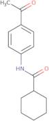 N-(4-Acetylphenyl)cyclohexanecarboxamide