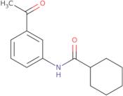 N-(3-Acetylphenyl)cyclohexanecarboxamide