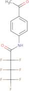 N-(4-Acetylphenyl)-2,2,3,3,4,4,4-heptafluorobutanamide