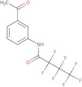 N-(3-Acetylphenyl)-2,2,3,3,4,4,4-heptafluorobutanamide
