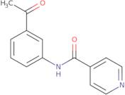 N-(3-Acetylphenyl)isonicotinamide