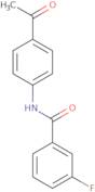 N-(4-Acetylphenyl)-3-fluorobenzamide