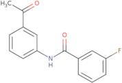 N-(3-Acetylphenyl)-3-fluorobenzamide