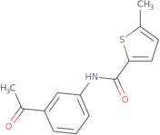 N-(3-Acetylphenyl)-5-methylthiophene-2-carboxamide