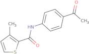 N-(4-Acetylphenyl)-3-methylthiophene-2-carboxamide