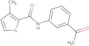 N-(3-Acetylphenyl)-3-methylthiophene-2-carboxamide