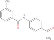 N-(4-Acetylphenyl)-3-methylbenzamide