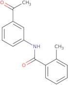 N-(3-Acetylphenyl)-2-methylbenzamide