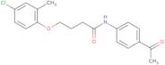 N-(4-Acetylphenyl)-4-(4-chloro-2-methylphenoxy)butanamide