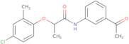 N-(3-Acetylphenyl)-2-(4-chloro-2-methylphenoxy)propanamide