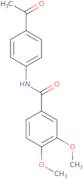 N-(4-Acetylphenyl)-3,4-dimethoxybenzamide