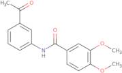 N-(3-Acetylphenyl)-3,4-dimethoxybenzamide