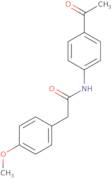 N-(4-Acetylphenyl)-2-(4-methoxyphenyl)acetamide