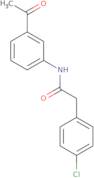 N-(3-Acetylphenyl)-2-(4-chlorophenyl)acetamide