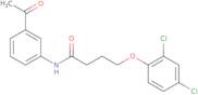 N-(3-Acetylphenyl)-4-(2,4-dichlorophenoxy)butanamide