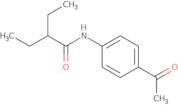 N-(4-Acetylphenyl)-2-ethylbutanamide