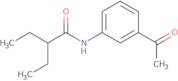 N-(3-Acetylphenyl)-2-ethylbutanamide