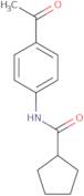 N-(4-Acetylphenyl)cyclopentanecarboxamide