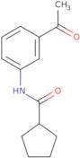 N-(3-Acetylphenyl)cyclopentanecarboxamide