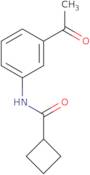 N-(3-Acetylphenyl)cyclobutanecarboxamide