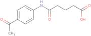 5-[(4-Acetylphenyl)amino]-5-oxopentanoic acid