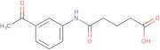 5-[(3-Acetylphenyl)amino]-5-oxopentanoic acid