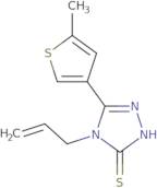 4-Allyl-5-(5-methylthien-3-yl)-4H-1,2,4-triazole-3-thiol