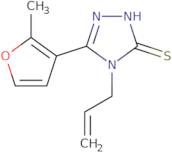 4-Allyl-5-(2-methyl-3-furyl)-4H-1,2,4-triazole-3-thiol