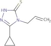 4-Allyl-5-cyclopropyl-4H-1,2,4-triazole-3-thiol